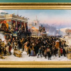 Масленица. Константин Маковский : гуляет весь Петербург